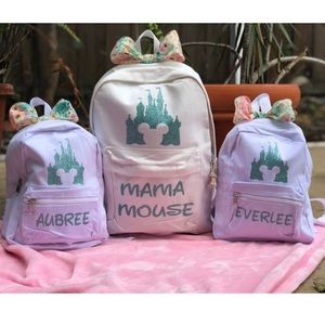 Mini custom backpack